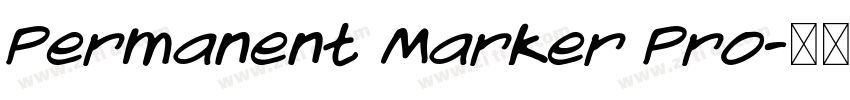 Permanent Marker Pro字体转换 Permanent Marker Pro字体转换